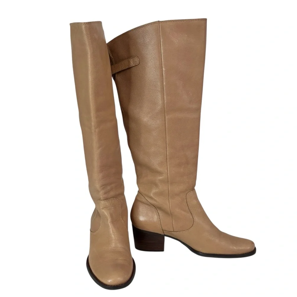 MATISSE Rio Grande Long Leather Boots Sz 10W